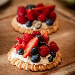 Tartelettes fruit rouge