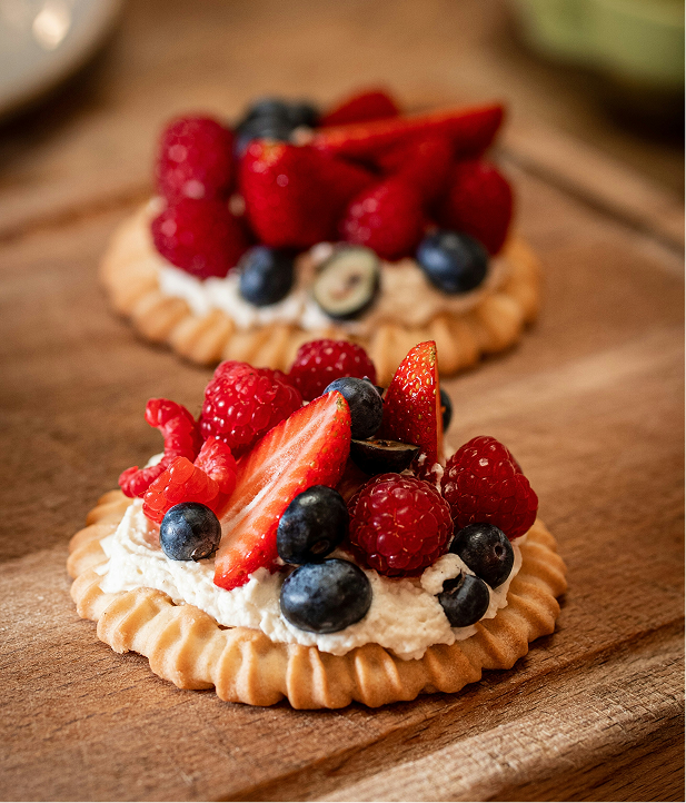 Tartelettes fruit rouge